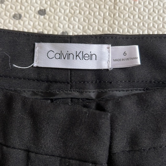 Calvin Klein women’s black dress pants Sz 6 - Picture 3 of 3